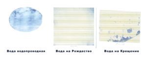 наука и религия как выглядит вода на Рождество и Крещение
