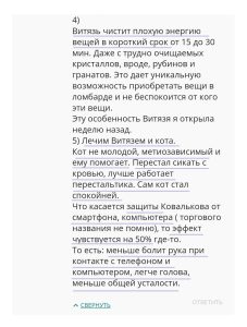 Отзыв на защитное устройство Экран и биокорректор Витязь сайт Четвертое поле